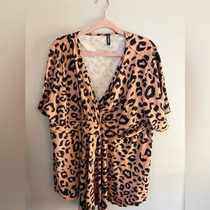 Leopard Print Top